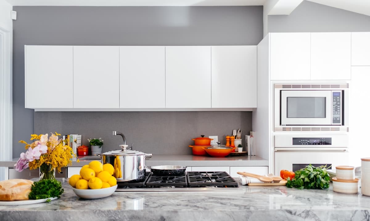 Renovated modern kitchen